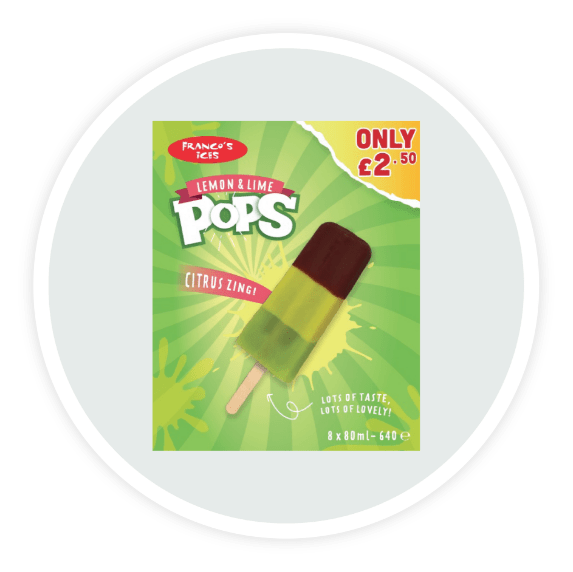 Lemon & Lime Pops
